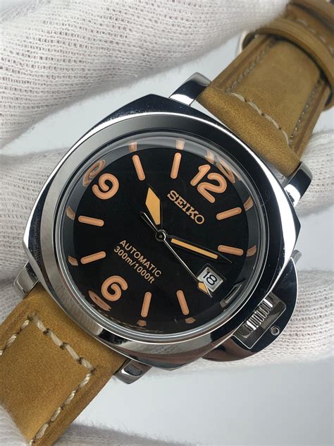 panerai 356 replica|panerai luminor vs seiko homage.